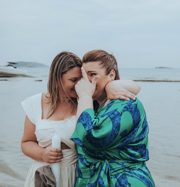 sea baptism in Athens baptism video athens greece dimitris kanavos destination