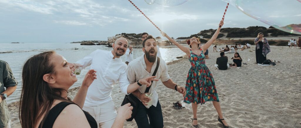 sea baptism in Athens baptism video athens greece dimitris kanavos destination